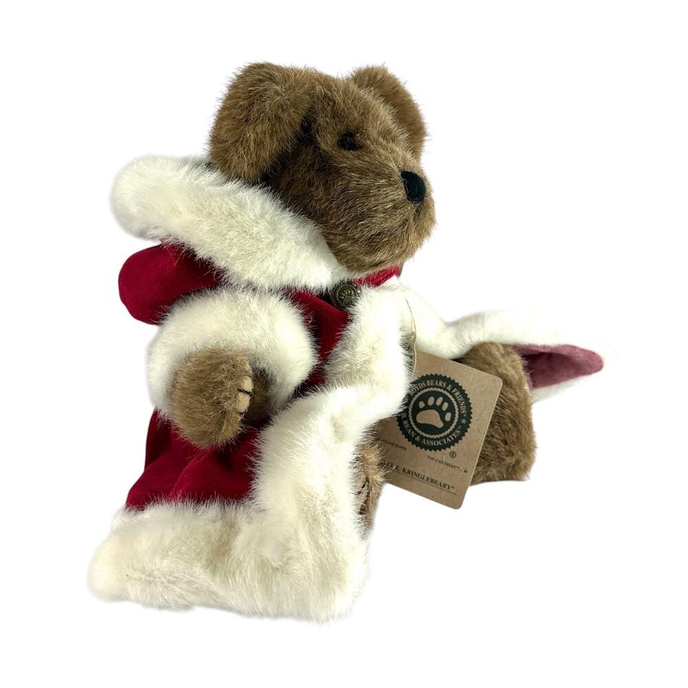 Boyds Bears Maci E. Kringlebeary 8” Plush Christmas Bear 94163MA w/ Tags - Picture 5 of 12
